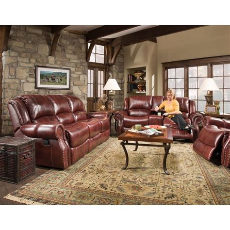 Consider the focal point of any living room: Cambridge Telluride 3-Piece Living Room Set: Sofa ...
