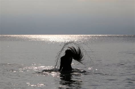 Girl Flipping Hair Water Stock Photos Free And Royalty Free Stock
