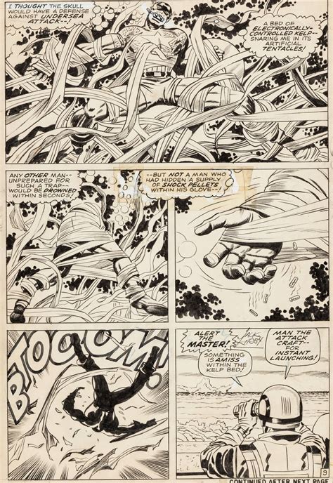 Pop Culture Safari Original Comic Book Art Jack Kirby And Syd Shores