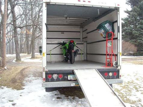Transporting A Motorcycle In Uhaul Truck Transport Informations Lane