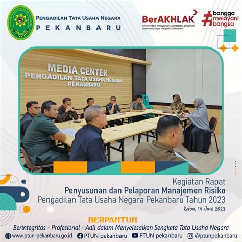 Kegiatan Rapat Penyusunan Dan Pelaporan Manajemen Risiko Pengadilan