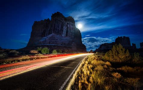 467222 Landscape Usa Mountains Rocks Plants Utah Arches National