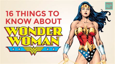 16 wonder woman facts you need to know youtube