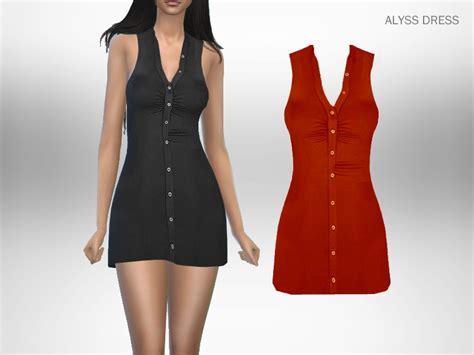 Alyss Dress By Puresim At Tsr Sims 4 Updates