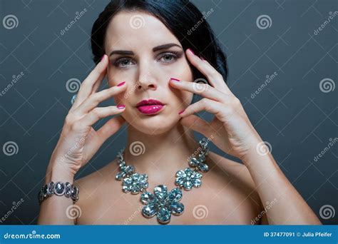 Beautiful Sophisticated Woman Stock Image Image Of Hair Glamour