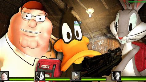 Left 4 Dead 2 But Were Cartoon Characters Youtube