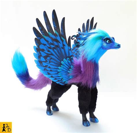 The Pegasus Dragon Posable Art Doll By Jerseydays Dragon Pet
