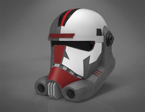 From the trailers, we see them. The Bad Batch - Hunter helmet | 3Demon - 3D print models ...