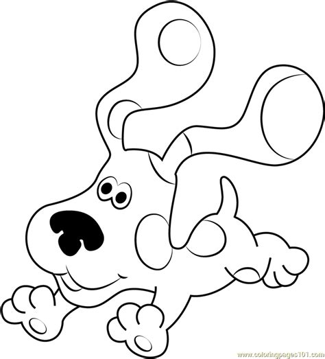 Coloring with blue is as easy as 1, 2, 3 when you plug this controller into your tv and unleash your child's inner artist. Blue Clues Coloring Page - Free Blue's Clues Coloring ...