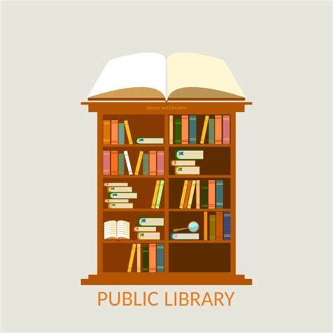 Public Library Illustrations Royalty Free Vector Graphics And Clip Art