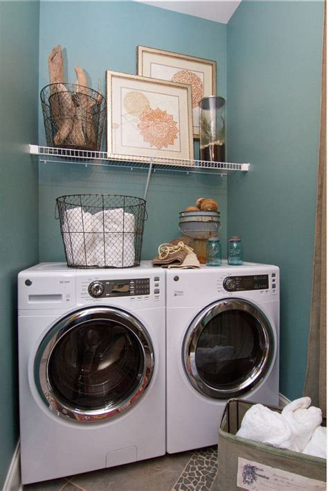Maybe they're washed out or inverted? 21 Laundry Room Designs - MessageNote