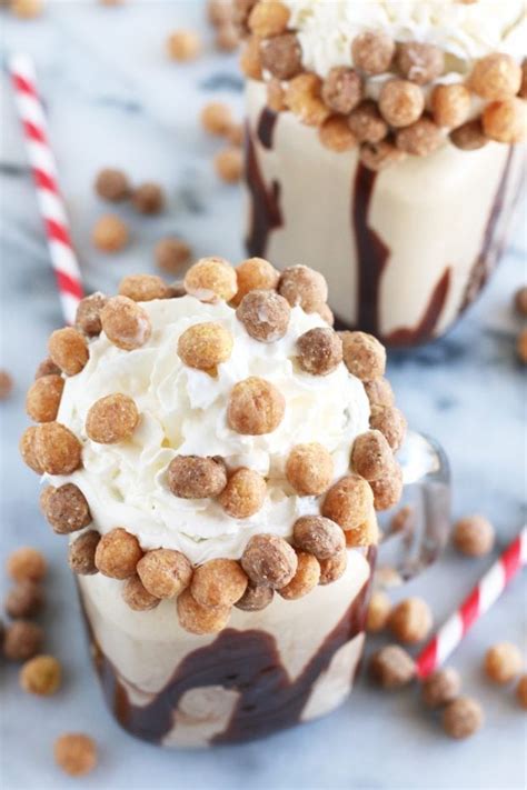 Add 3 (or more if you prefer) oreo cookies. Boozy Reese's Puffs Cereal Milkshake - Cake 'n Knife