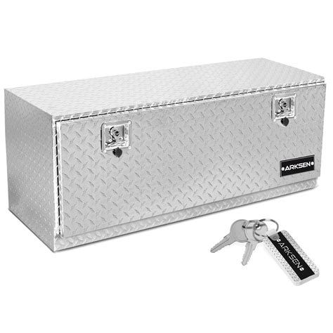 48 Truck Rv Aluminum Tool Box Underbody Trailer Storage With Key Ebay
