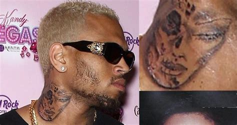 Chris Brown New Tattoo Of Rihanna Videos Metatube