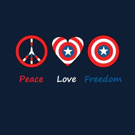 Peace, Love, Freedom - NeatoShop
