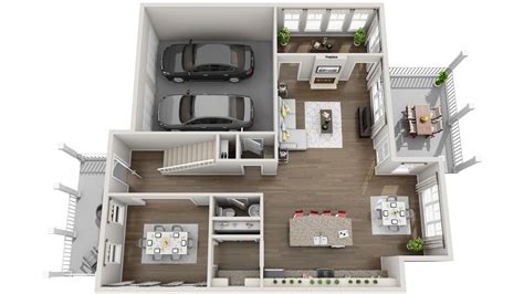House Design Floor Plan 3d Floorplansclick