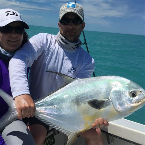 Permit Offshore Fall Captain Jason Stock Fishing Charters