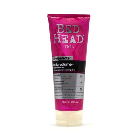 Bed Head By Tigi Styleshots Epic Volume Conditioner Oz Pack Of