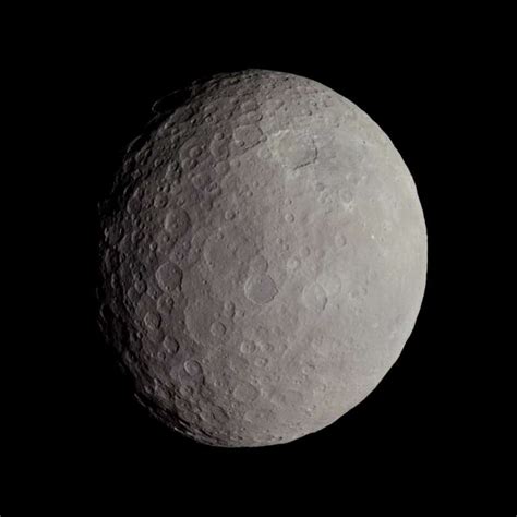 Color Global View Of Ceres Dantu Crater The Planetary Society