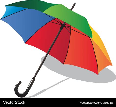 Vibgyor Products Rainbow Umbrella Multi Color Rainbow Umbrella For