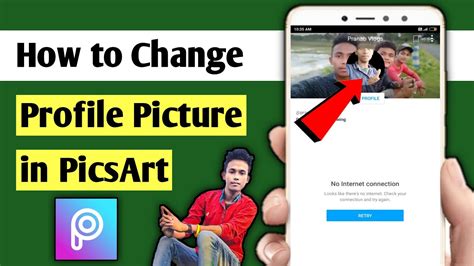 How To Change Profile Picture In Picsart Profile Photo Change