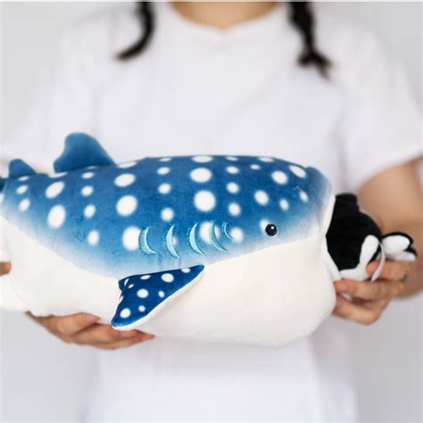 Whale Shark Stuffed Plush Toys Soft Hugging Elasticity Pillow Keaiart