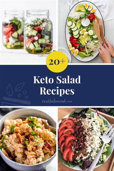 20 Keto Salad Recipes Healthy Salad Recipes Salad Recipes Keto Recipes