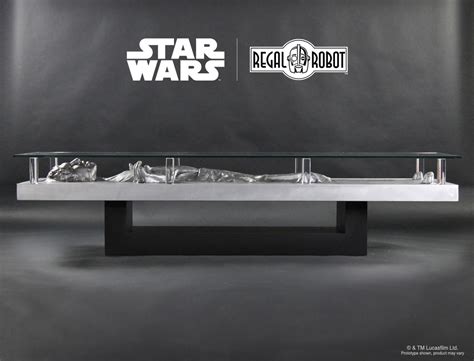 I'm thinking that i need to contact them about a han solo frozen in carbonite coffee table immediately! Han Solo Frozen In Carbonite Coffee Table - The Green Head