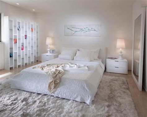 White loft queen solid wood platform configurable dresser set. 16 Beautiful and Elegant White Bedroom Furniture Ideas ...
