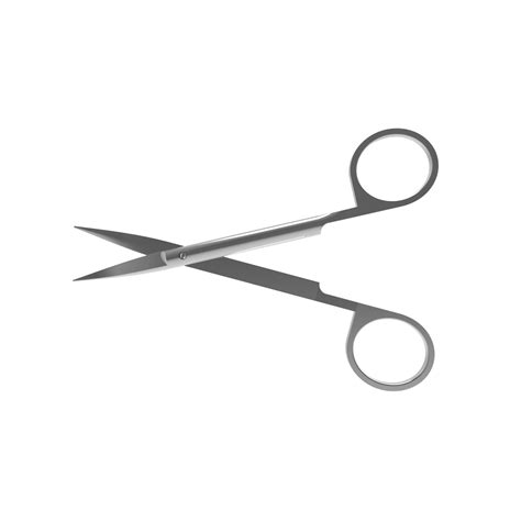 Scissors Curved Pointed Scissors Ophthalmic And Sutur Removal