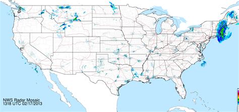 National Weather Map In Motion - Map