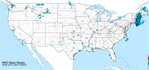 National Nws Radar Weather Map Doppler Radar National Weather Service