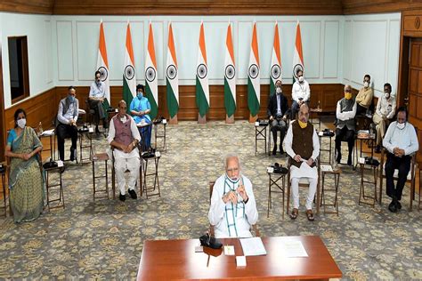 PM Modi Chairs Union Cabinet Meeting As India Enters Unlock 1 0 Big