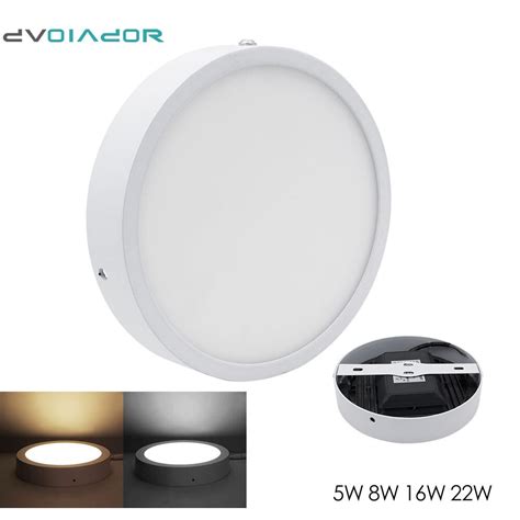 Surface Mounted Led Panel Downlight Built In Led Driver Dvolador 5w