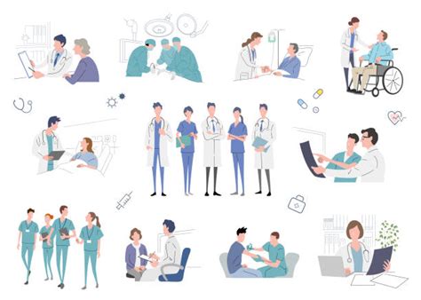 7800 Nurse Teamwork Illustrations Royalty Free Vector Graphics