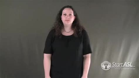 American Sign Language Asl Video Dictionary Afternoon