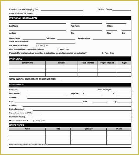 Free Hr Templates And Forms