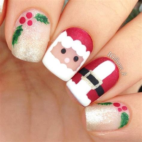 81 Christmas Nail Art Designs And Ideas For 2020 Stayglam