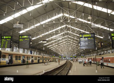 Churchgate Railway Station At Mumbai Maharashtra India Stock Photo