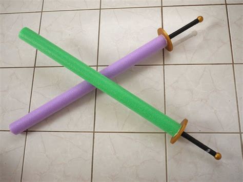 Foam Covered Wooden Swords 10 Steps With Pictures Instructables
