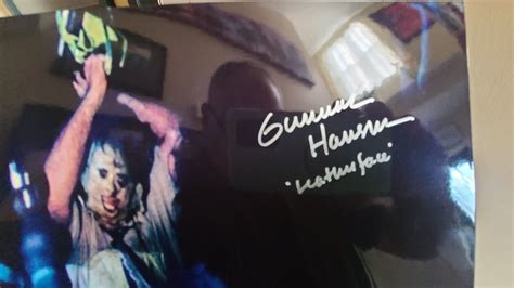 Gunnar Hansen Leatherface The Texas Chainsaw Massacre Tcm Autographed 8x10 Jsa Ebay