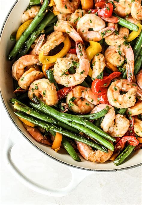 Garlic Shrimp Stir Fry The Whole Cook