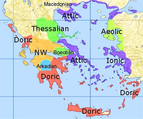 1the Ancient Greeks Were Distinguished According To The Dialect They