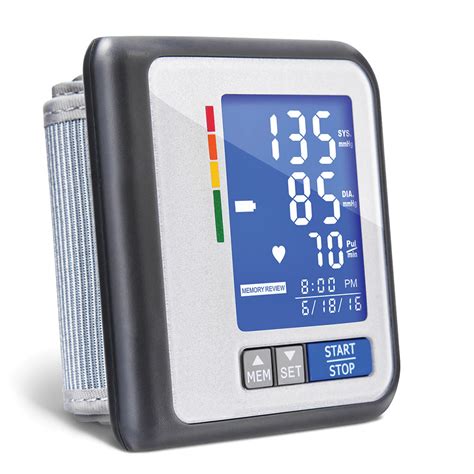 The Superior Wrist Blood Pressure Monitor Hammacher Schlemmer