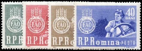 Buy Romania 1536 9 Fao Freedom From Hunger Campaign 1963