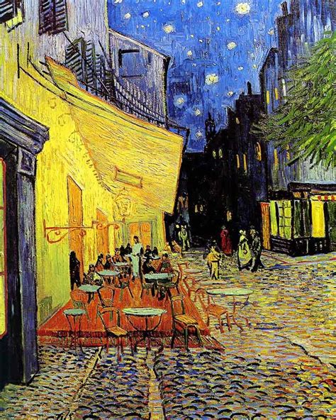 Cafe Terrace At Night Vincent Van Gogh 1888 Cuadros De Van Gogh