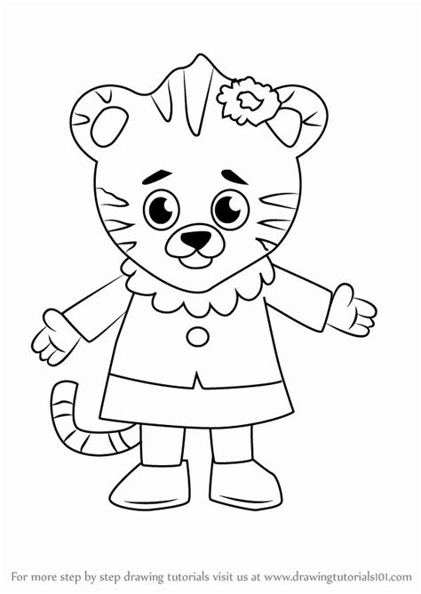 Daniel Tiger S Neighborhood Coloring Pages ~ Scenery Mountains