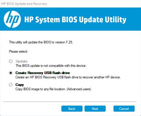 To access your bios on a windows 10. Trying to downgrade the latest HP Bios - Windows 10 Forums