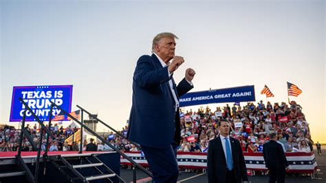 Donald Trump Campaign Rally At Waco Texas