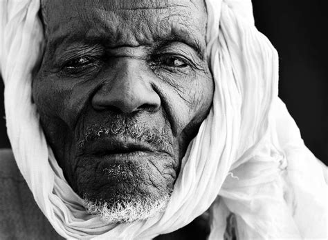 Rod Mclean Photographyportrait Of An Old African Man In White Scarf